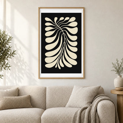 Flower Print CCCXXXVII — Flower & Botanical Prints shown in a styled interior
