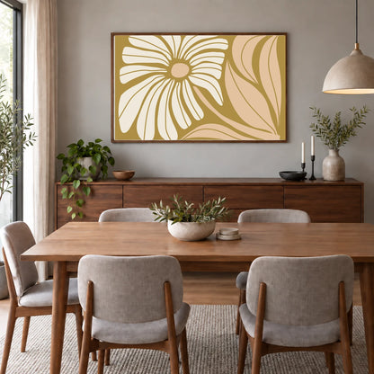 Flower Print CCCXXXVIII — Flower & Botanical Prints shown in a styled interior