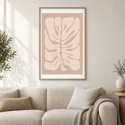 Flower Print CCCXLIII — Flower & Botanical Prints shown in a styled interior
