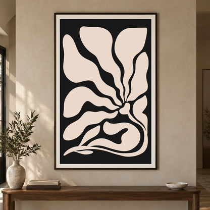 Flower Print CCCXLVI — Flower & Botanical Prints shown in a styled interior