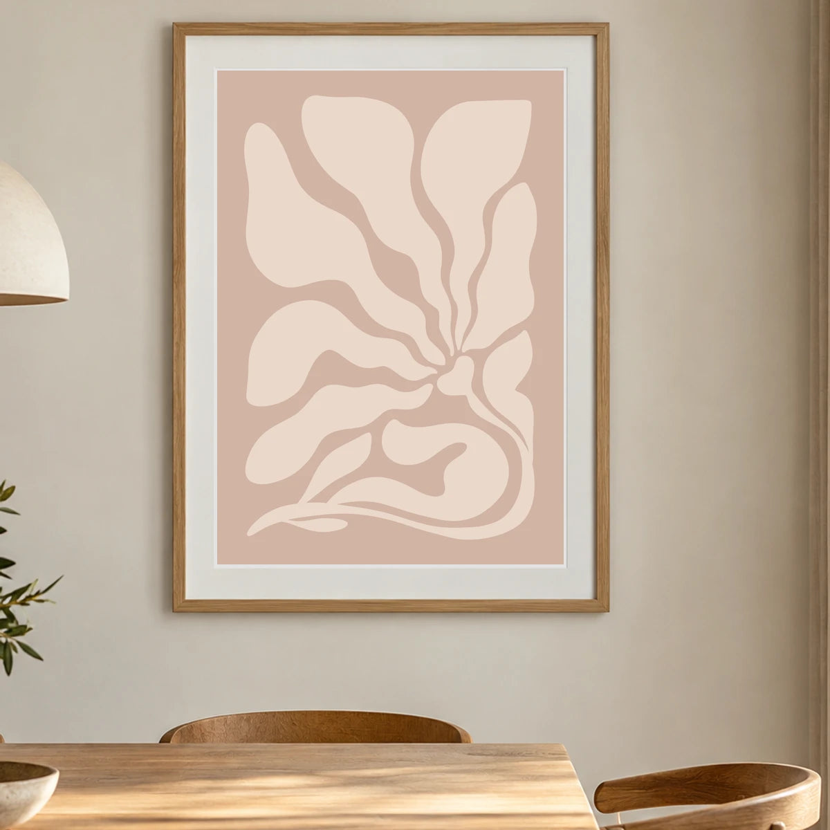 Flower Print CCCXLVIII — Flower & Botanical Prints shown in a styled interior