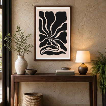 Flower Print CCCL — Flower & Botanical Prints shown in a styled interior