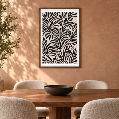 Flower Print CCCLI — Flower & Botanical Prints shown in a styled interior