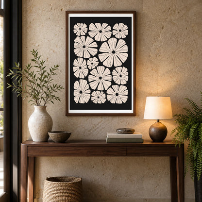 Flower Print CCCLII — Flower & Botanical Prints shown in a styled interior