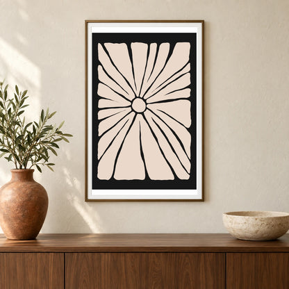 Flower Print CCCLIV — Flower & Botanical Prints shown in a styled interior