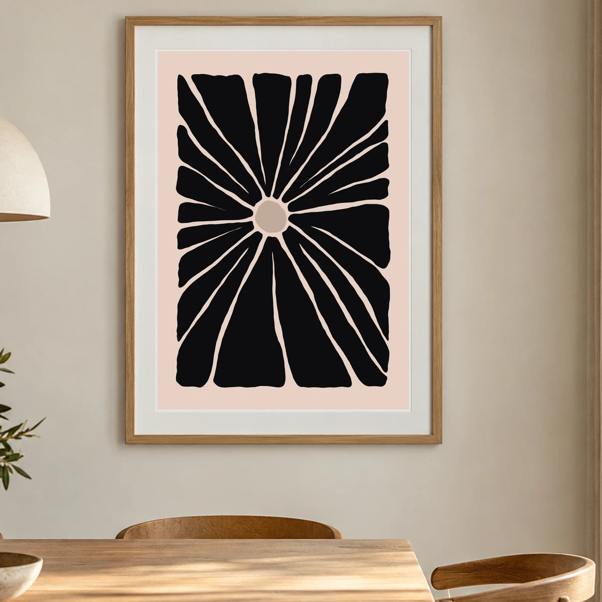 Flower Print CCCLV — Flower & Botanical Prints shown in a styled interior