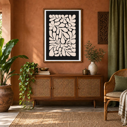 Flower Print CCCLX — Flower & Botanical Prints shown in a styled interior