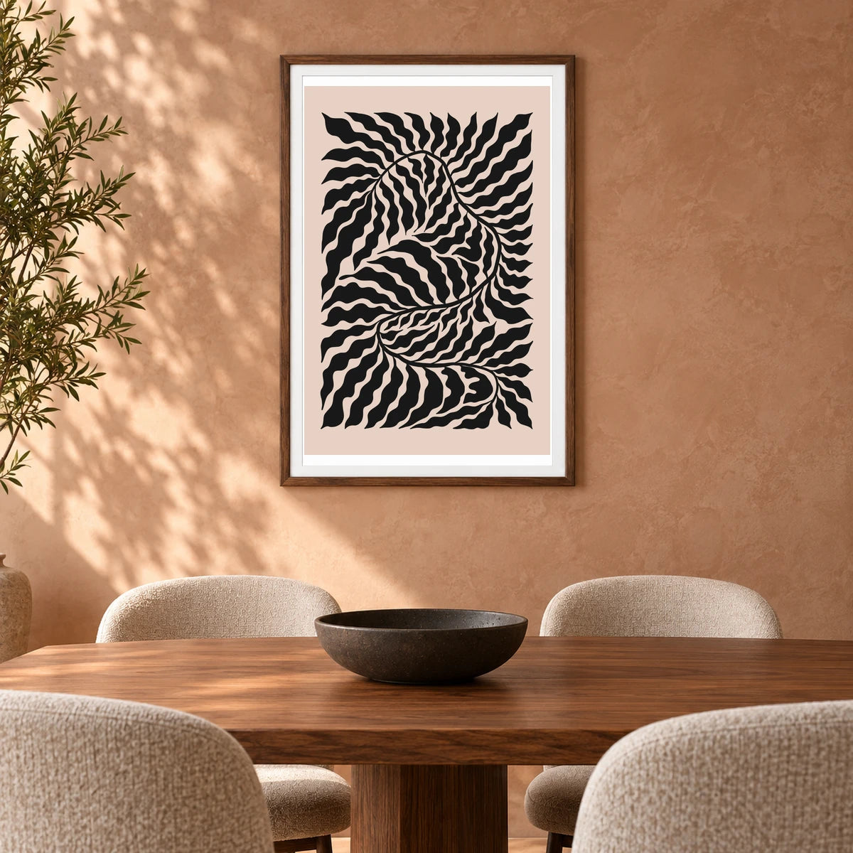 Flower Print CCCLXII — Flower & Botanical Prints shown in a styled interior