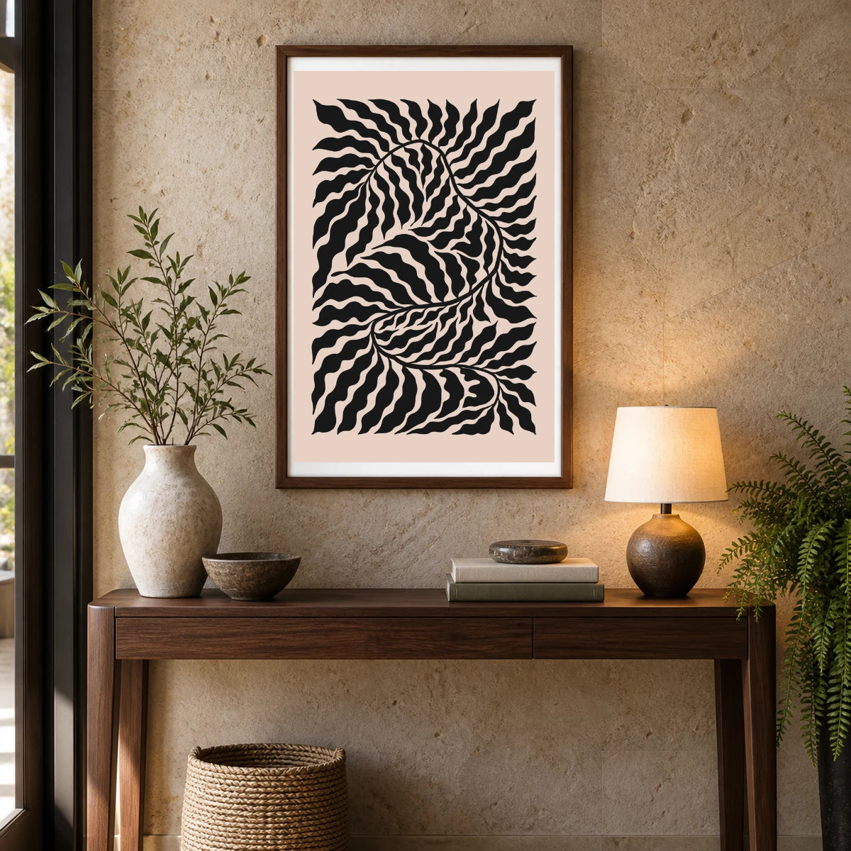 Flower Print CCCLXII — Flower & Botanical Prints shown in a styled interior