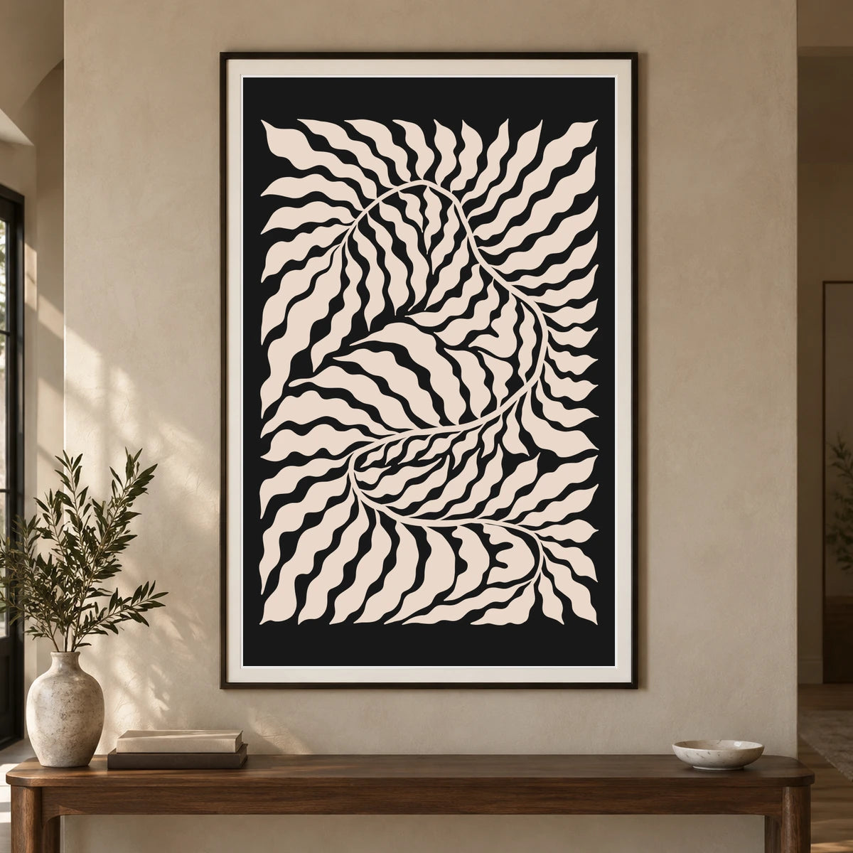 Flower Print CCCLXIII — Flower & Botanical Prints shown in a styled interior