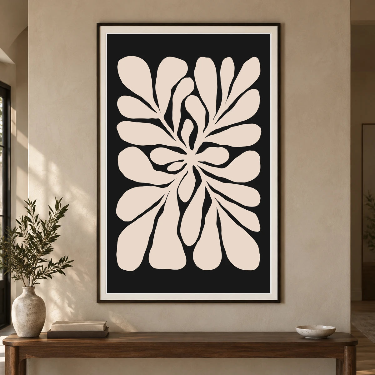 Flower Print CCCLXIV — Flower & Botanical Prints shown in a styled interior