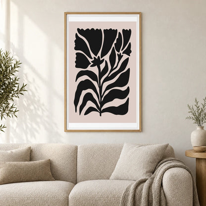 Flower Print CCCLXX — Flower & Botanical Prints shown in a styled interior