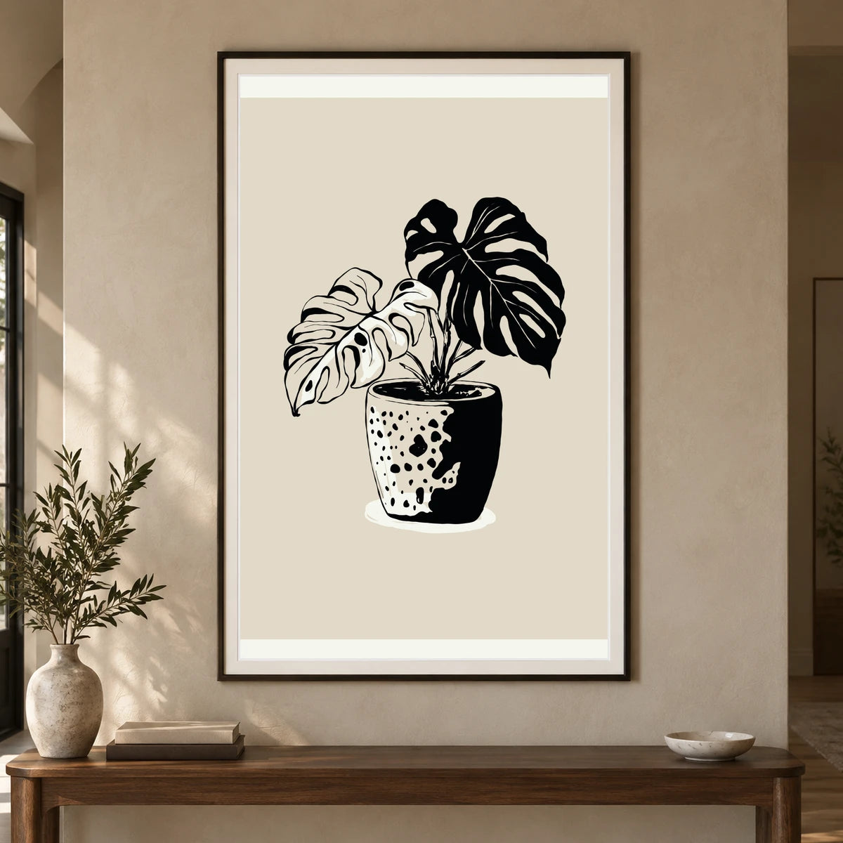 Flower Print CCCLXXIII — Flower & Botanical Prints shown in a styled interior