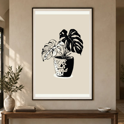 Flower Print CCCLXXIII — Flower & Botanical Prints shown in a styled interior