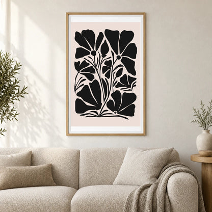 Flower Print CCCLXXVIII — Flower & Botanical Prints shown in a styled interior