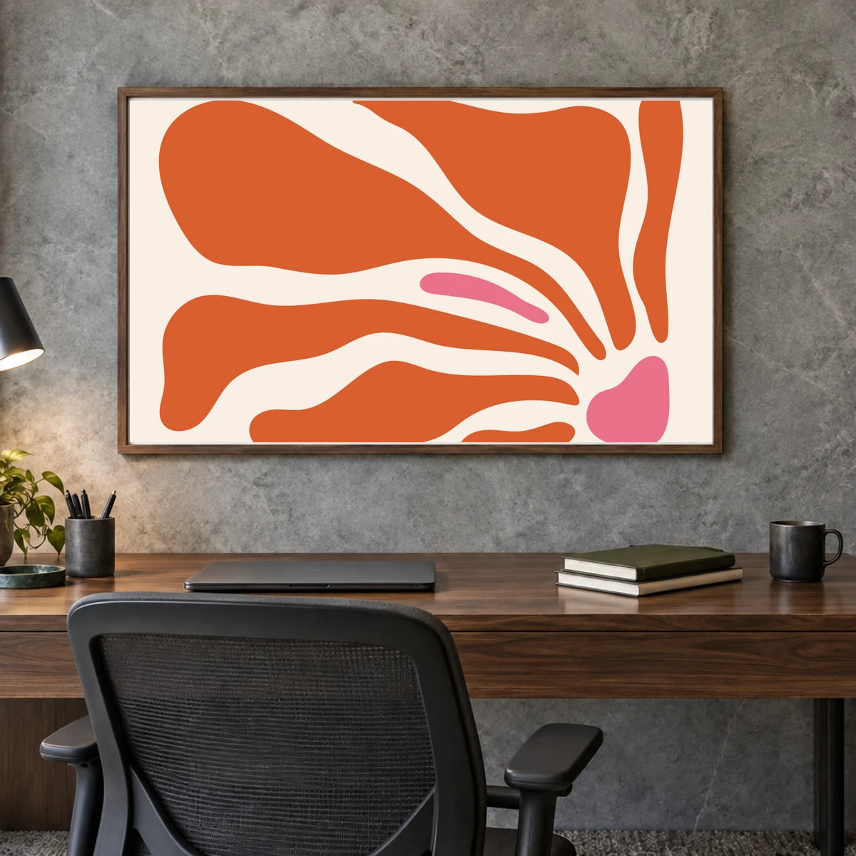Flower Print CCCLXXX — Flower & Botanical Prints shown in a styled interior