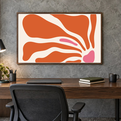 Flower Print CCCLXXX — Flower & Botanical Prints shown in a styled interior