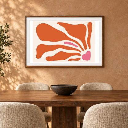 Flower Print CCCLXXX — Flower & Botanical Prints shown in a styled interior