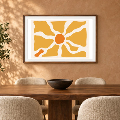 Flower Print CCCLXXXII — Flower & Botanical Prints shown in a styled interior