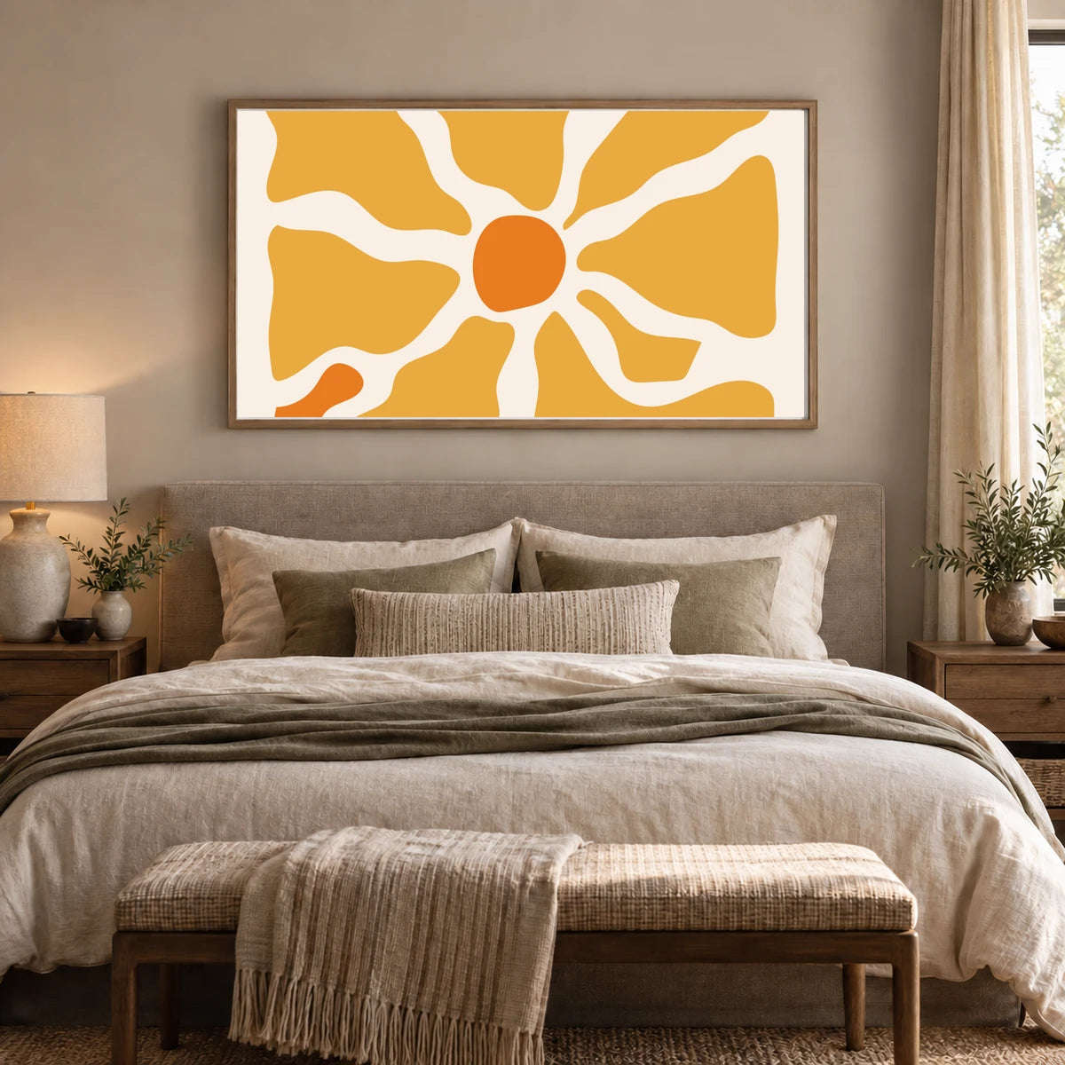 Flower Print CCCLXXXII — Flower & Botanical Prints shown in a styled interior