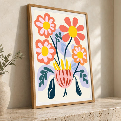 Flower Print CCCLXXXIV — Flower & Botanical Prints flower & botanical prints print by SaamCrafts