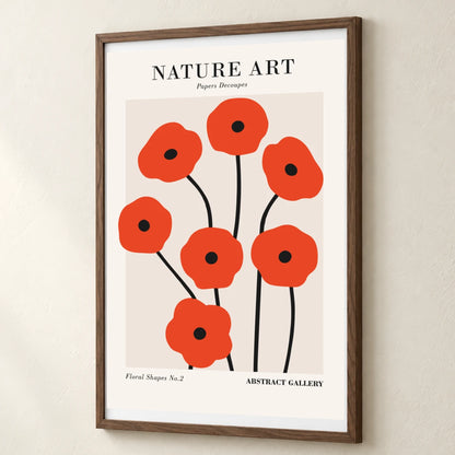 Flower Print CCCLXXXV — Flower & Botanical Prints flower & botanical prints print by SaamCrafts