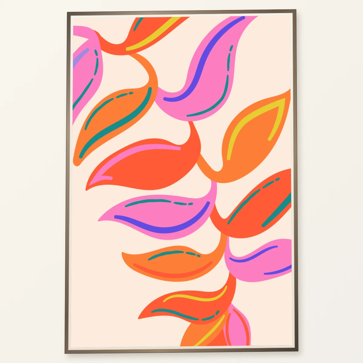 Flower Print CCCLXXXIX — Flower & Botanical Prints flower & botanical prints print by SaamCrafts
