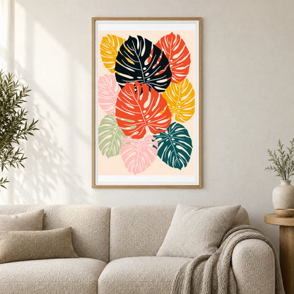 Flower Print CCCXCIII — Flower & Botanical Prints shown in a styled interior