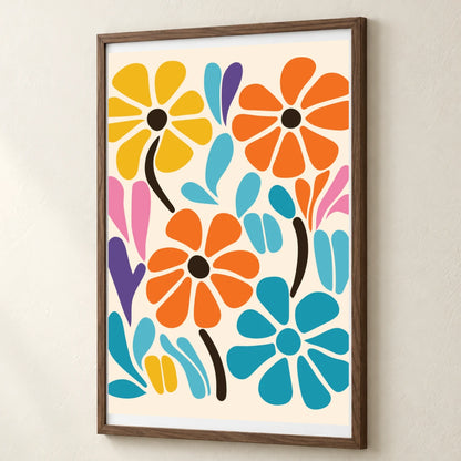 Flower Print CCCXCV — Flower & Botanical Prints flower & botanical prints print by SaamCrafts