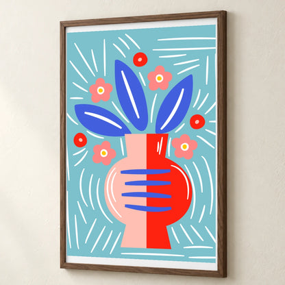 Flower Print CCCXCVII — Flower & Botanical Prints flower & botanical prints print by SaamCrafts