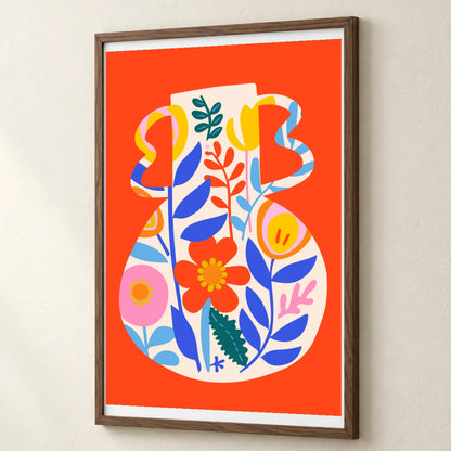 Flower Print CDI — Flower & Botanical Prints flower & botanical prints print by SaamCrafts