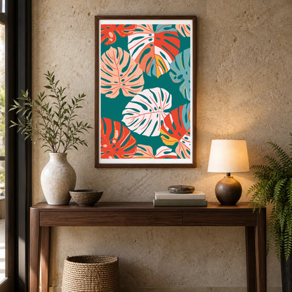 Flower Print CDIV — Flower & Botanical Prints shown in a styled interior