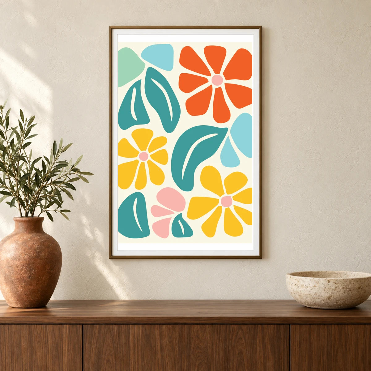Flower Print CDVI — Flower & Botanical Prints shown in a styled interior