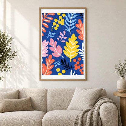 Flower Print CDIX — Flower & Botanical Prints shown in a styled interior