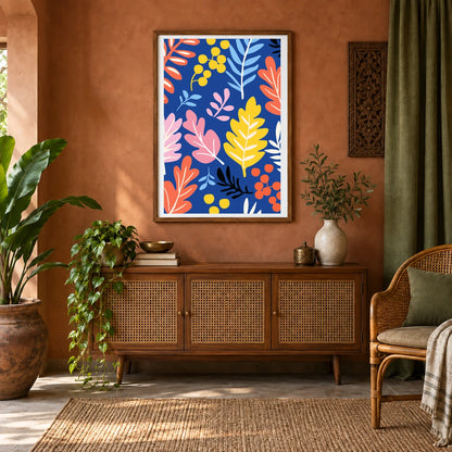Flower Print CDIX — Flower & Botanical Prints shown in a styled interior