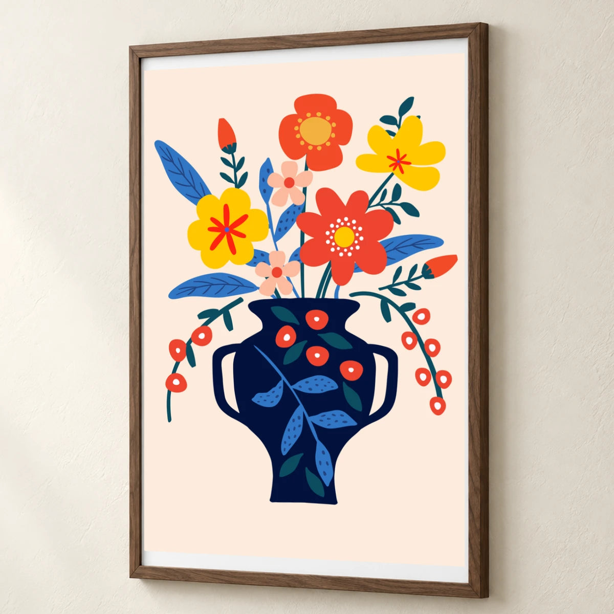 Flower Print CDXI — Flower & Botanical Prints flower & botanical prints print by SaamCrafts