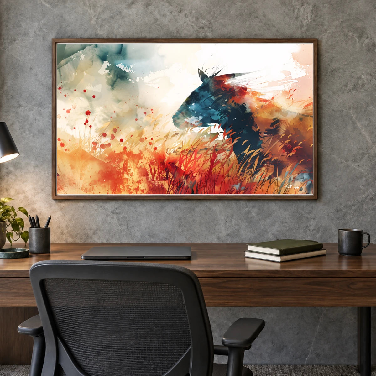 Animal Print II — Animal Prints shown in a styled interior