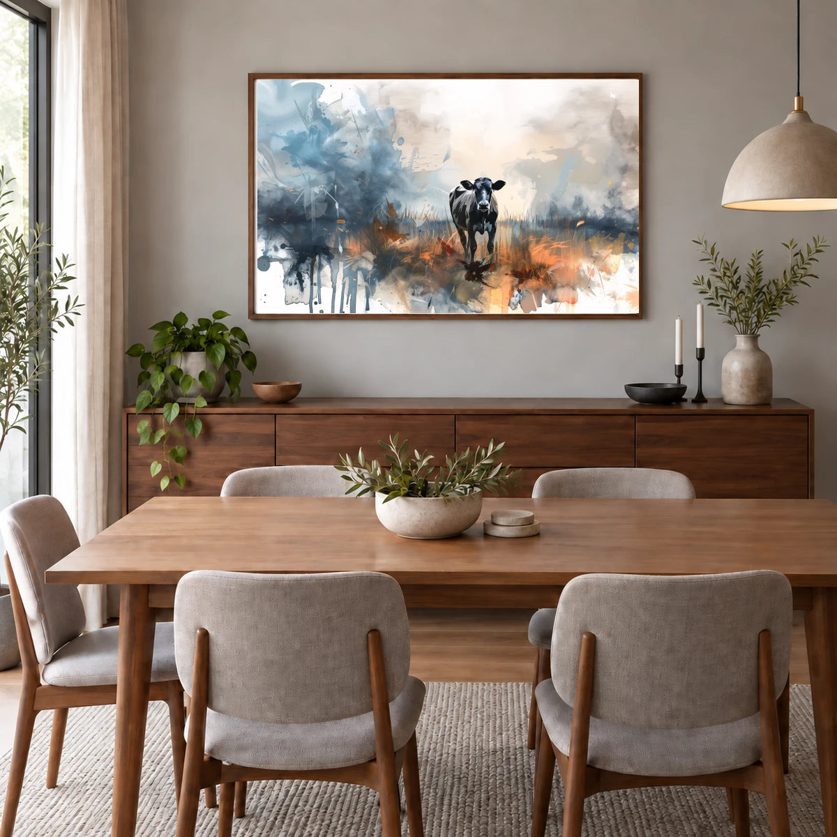 Animal Print V — Animal Prints shown in a styled interior
