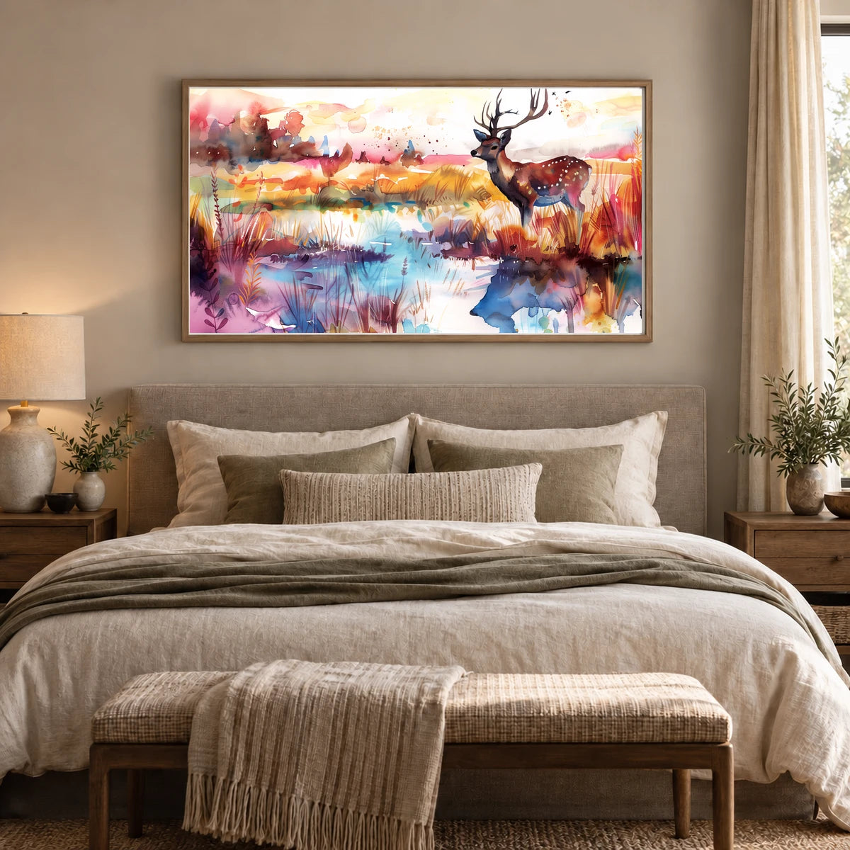 Animal Print VI — Animal Prints shown in a styled interior