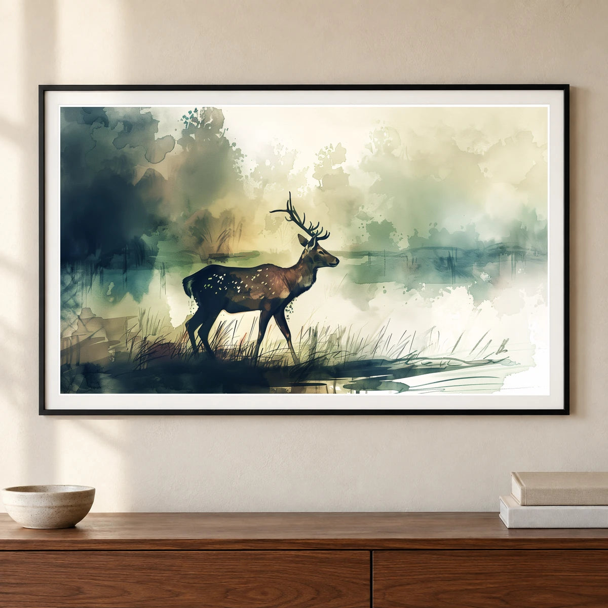 Animal Print VIII — Animal Prints shown in a styled interior