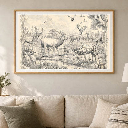 Animal Print X — Animal Prints shown in a styled interior