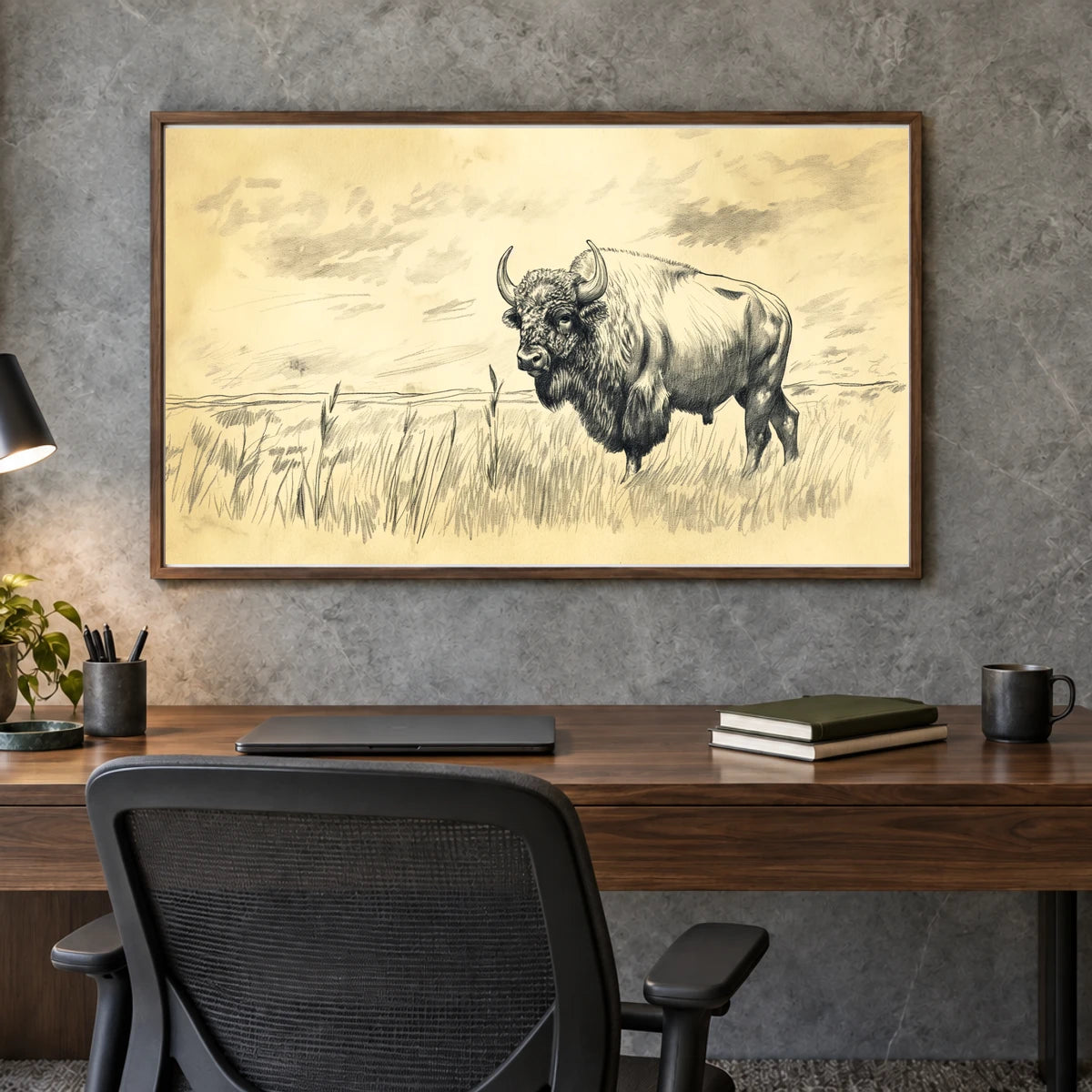 Animal Print XIII — Animal Prints shown in a styled interior