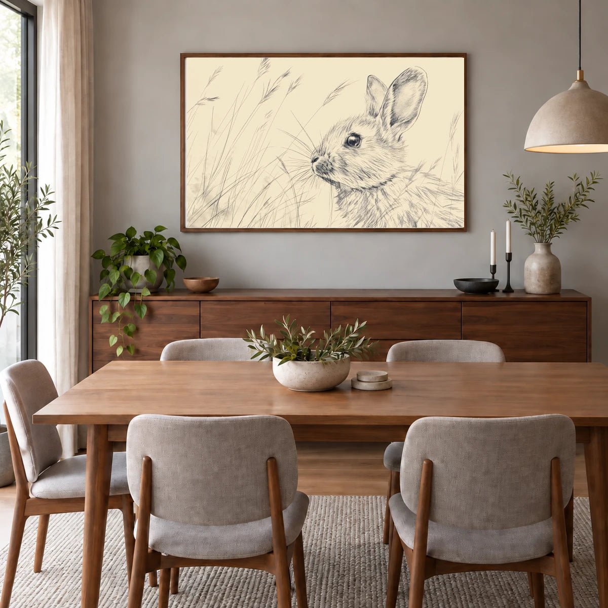 Animal Print XIV — Animal Prints shown in a styled interior