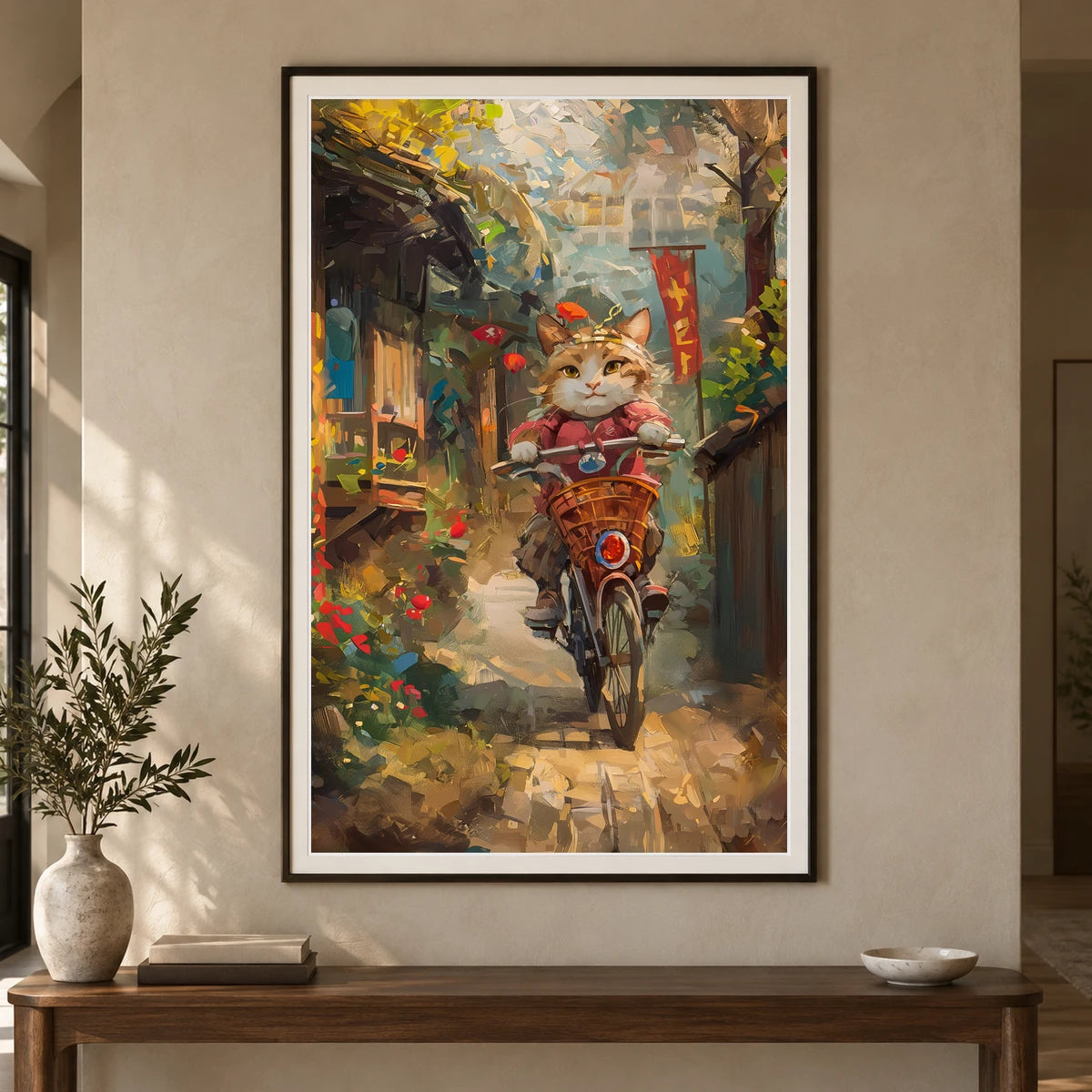 Animal Print XIX — Animal Prints shown in a styled interior