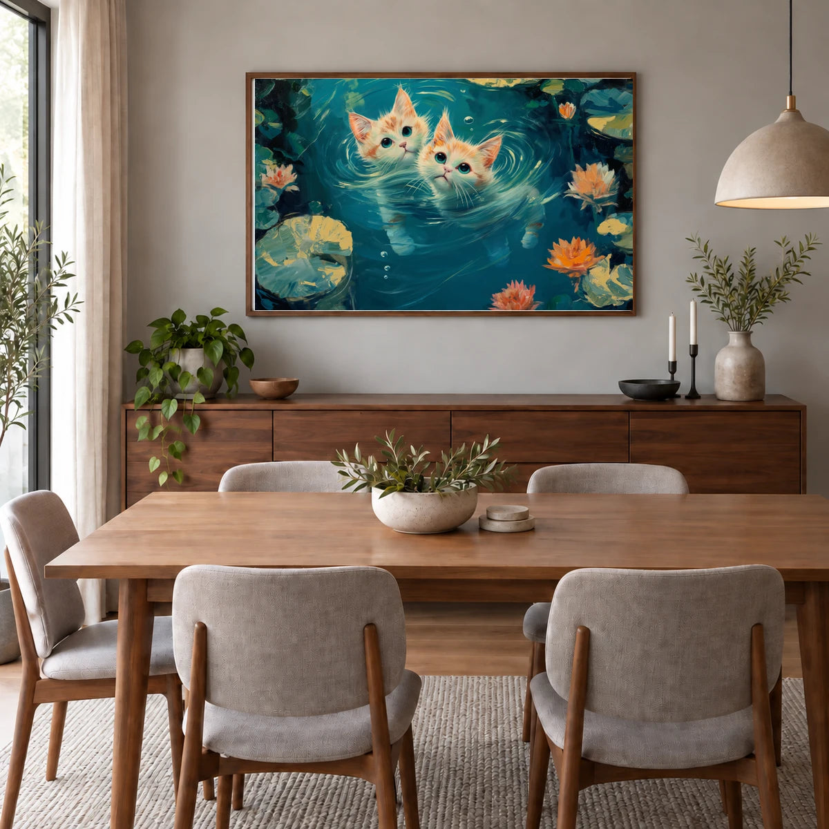 Animal Print XXVI — Animal Prints shown in a styled interior