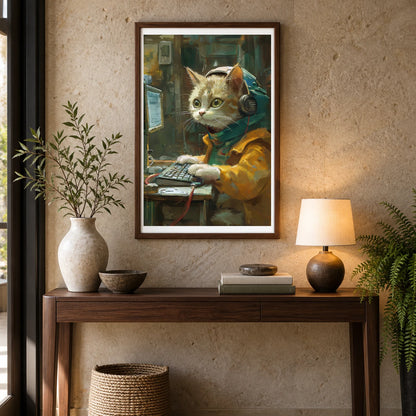 Animal Print XXVIII — Animal Prints shown in a styled interior