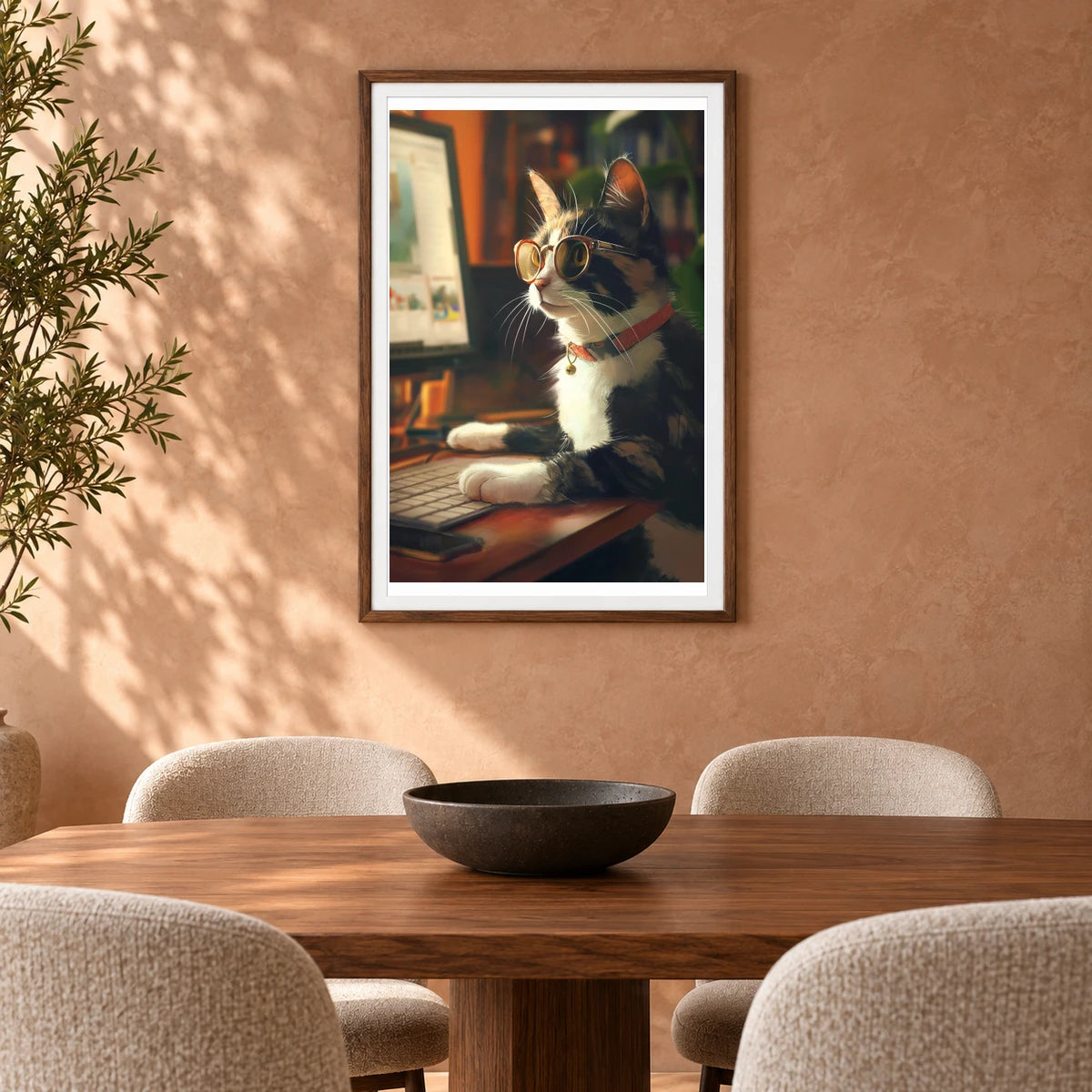 Animal Print XXIX — Animal Prints shown in a styled interior