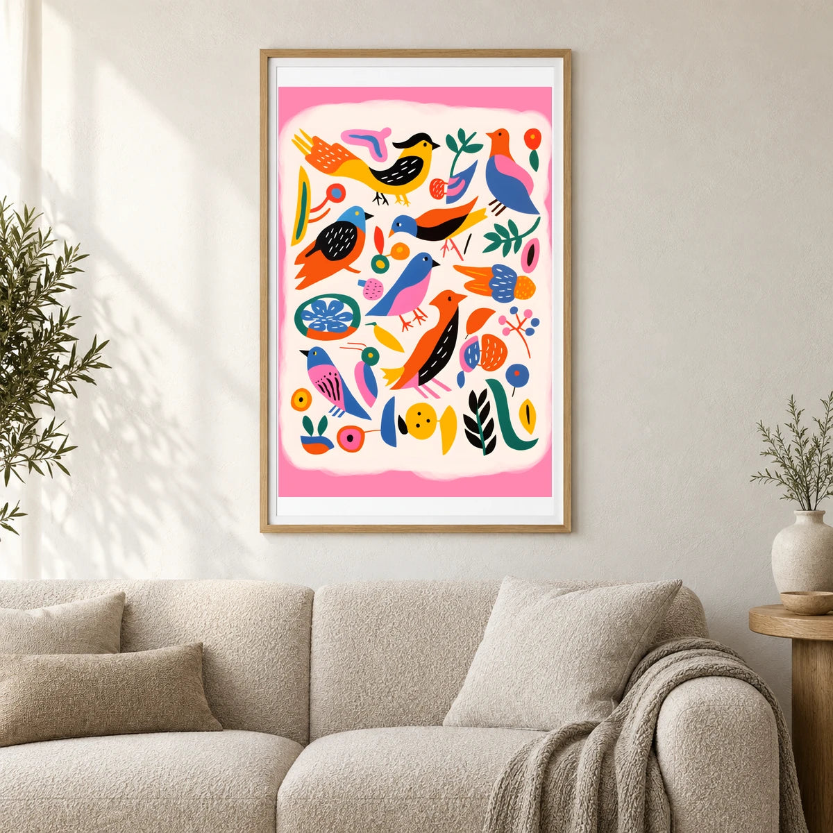 Animal Print XXXII — Animal Prints shown in a styled interior