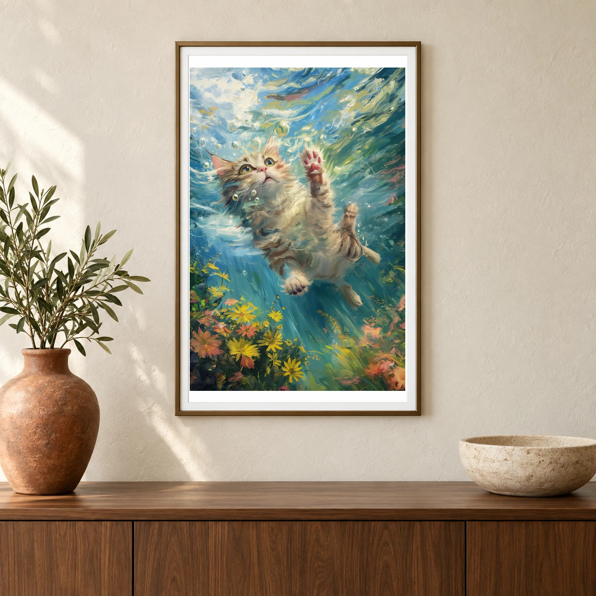 Animal Print XXXIII — Animal Prints shown in a styled interior