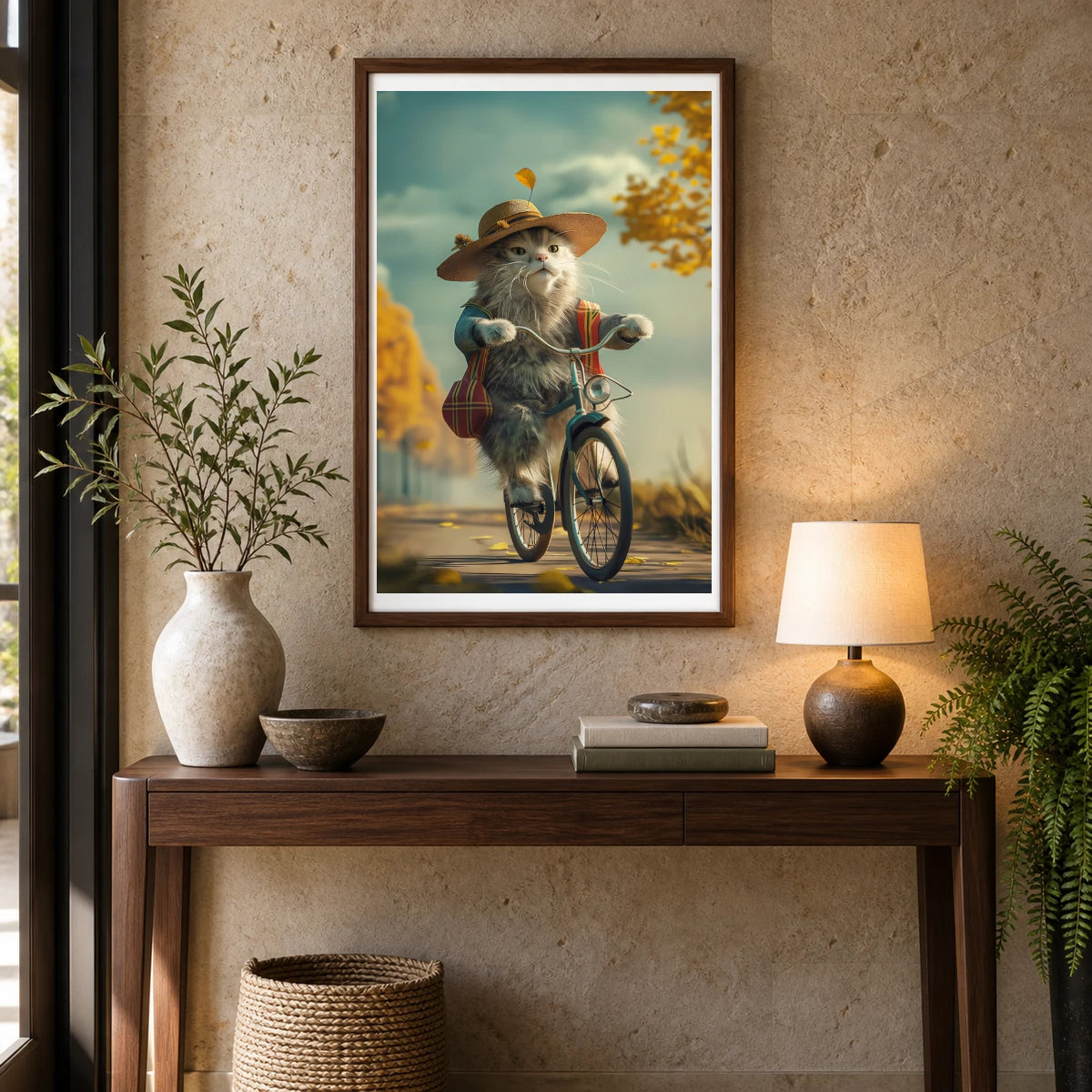 Animal Print XXXIV — Animal Prints shown in a styled interior